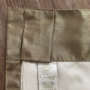 Canopy Olive Green Curtain Panels 52x83 in – 2 Pack, Like New